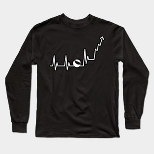 Heartbeat LUNC to the moon Long Sleeve T-Shirt